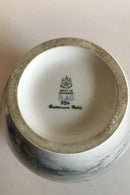 Bing & Grøndahl Art Nouveau unik vase med landskab No 354