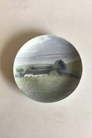 Bing Grondahl新艺术风格配重盘，带农舍编号6757/357-20