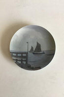 ビング＆グロンダール アールヌーヴォー帆船図錘皿 No 8247/357-20