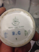 Bing & Grøndahl Art Nouveau Vase med sommerfugle No 86/25