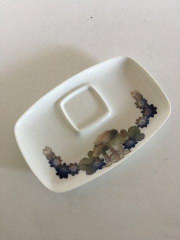 Bing und Grondahl Tablett für Tintenfass mit Schwamm-Motiv