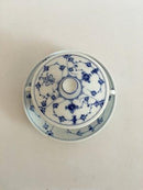 ビング＆グロンダール ブルーペインテッド ムール貝ブイヨンカップ、ソーサー、蓋 No 481