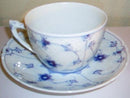 Bing & Grøndahl Blåmalet Musselmalet Morgenkop og underkop No 104