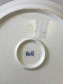 Bing & Grøndahl Dickens Sommerfugl med Guld Rundt Fad