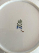 Bing & Grøndahl Dyb Tallerken med Lilla Blomst