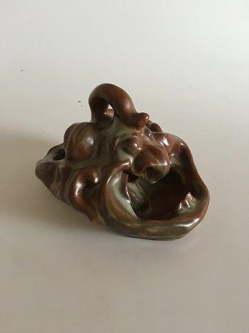 Bing & Grondahl Jean Rene Gauguin Trolle-Schale mit 2 Gesichtern K342