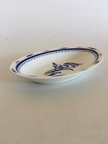 宾和格朗达周年纪念套装/蓝色康乃馨椭圆形碗