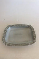 Bing & Grøndahl / Kronjyden Grå Cordial Dybt Servingsfad