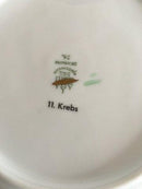 Bing & Grøndahl Måge med Guld Fiske Frokost Tallerken No 26/11 Krebs