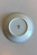 Bing & Grøndahl Måge med Guld Kagetallerken med gennembrudt kant No 615.5