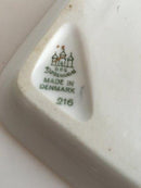 Bing & Grøndahl Måge med Guld Lille Aflang Bakke No 216 eller 363