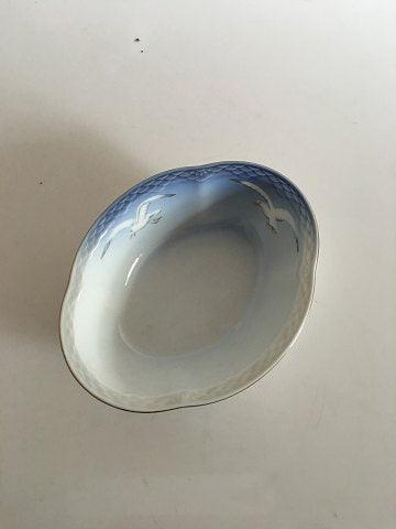 Bing & Grøndahl Måge med Guld Oval Kartoffel Skål No 12B