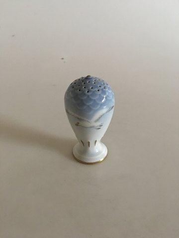 Bing & Grøndahl Måge med guld Salt/pepper bøsse No 52 B