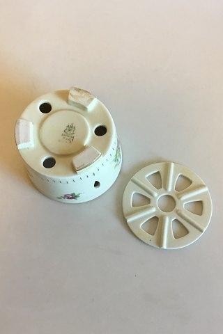 Bing & Grøndahl Saksisk Blomst, Creme Fyrfadsvarmer No 237