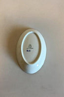 Bing & Grøndahl Saksisk Blomst, Håndmalet Ovalt Fad