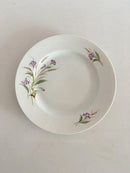 Bing & Grøndahl Spise Tallerken med Lilla Blomst