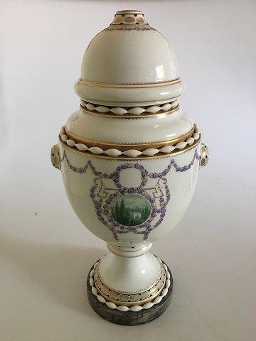 Bing & Grondahl Einzigartige Vase von Emma Krogsbøll und Hans Tegner aus den Jahren 1914-1915