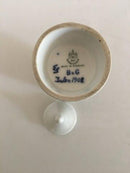 Bing & Grøndahl Unique vase with lid and gold dekoration by EJ from Christmas 1908