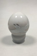 Bing和Grondahl的新艺术风格灯架，有3只天鹅。