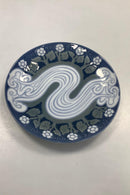 Bing og Grøndahl Art Nouveau Vægtallerken 1900 Den er god som Glutten fylder