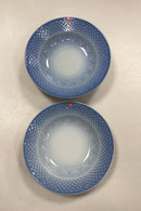 Bing and Grondahl Blue Tone Hotel Large Deep Plate No. 714/1008 - CHIPPED