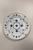 Bing og Grøndahl Blåmalet Musselmalet Riflet Spisetallerken No. 25