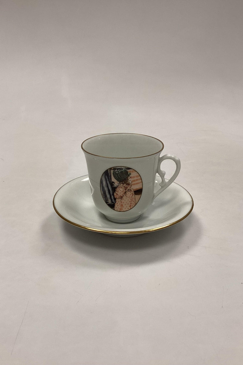 Bing og Grøndahl Carl Larsson Kaffekop og underkop No. 4503/305 Motiv 3