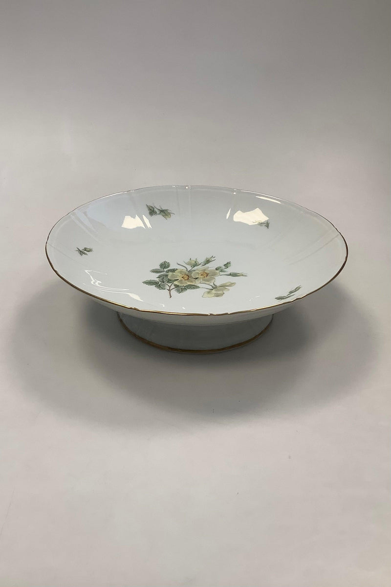 Bing og Grøndahl Klitrose Kagefad på Fod No 205