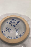 Bjørn Wiinblad keramik Skål med Kvindehoved No D11 from 1981