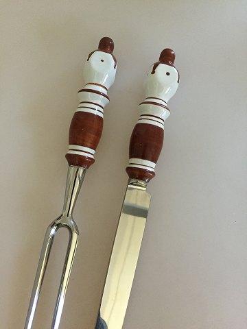 Bjørn Wiinblad Siena for Rosenthal Forskærer Sæt, Brun