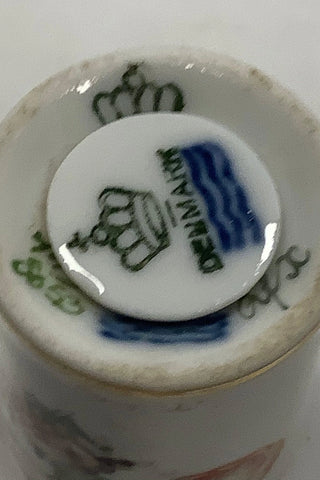 Royal Copenhagen Saksisk Blomst Let Peberbøsse No. 8053