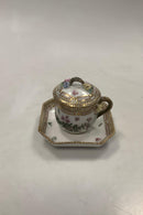 Royal Copenhagen Privately Painted Flora Danica Cream Cup No 3514