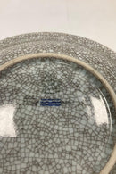 Royal Copenhagen Krakele Fadskål No 212/2568. Rød med Sort og Guldstribet Kant