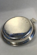 Cohr Silber Schale/Teller mit Katze