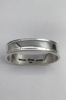 Cohr Sterling Sølv Dobbeltriflet Servietring