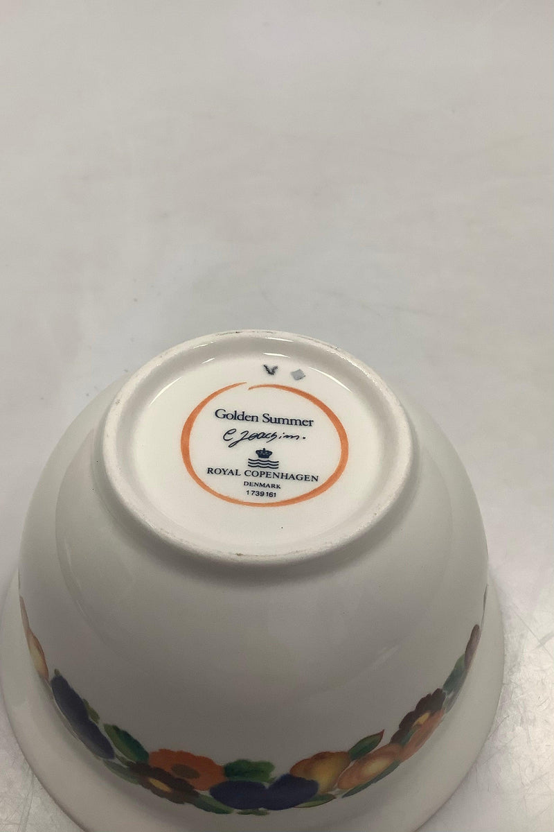 Royal Copenhagen Golden Summer / Gylden Sommer Bowl without Lid No. 161
