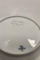 Royal Copenhagen Privatmalet Flora Danica Spisetallerken No 3549