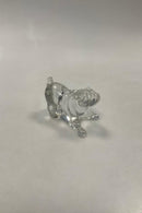 Baccarat French Glass Bulldog Figure