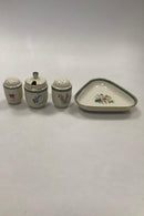 Royal Copenhagen Stauder Condiment Sæt No. 9761/9760/9798/9759