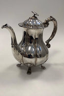 Danish silver plated coffee pot