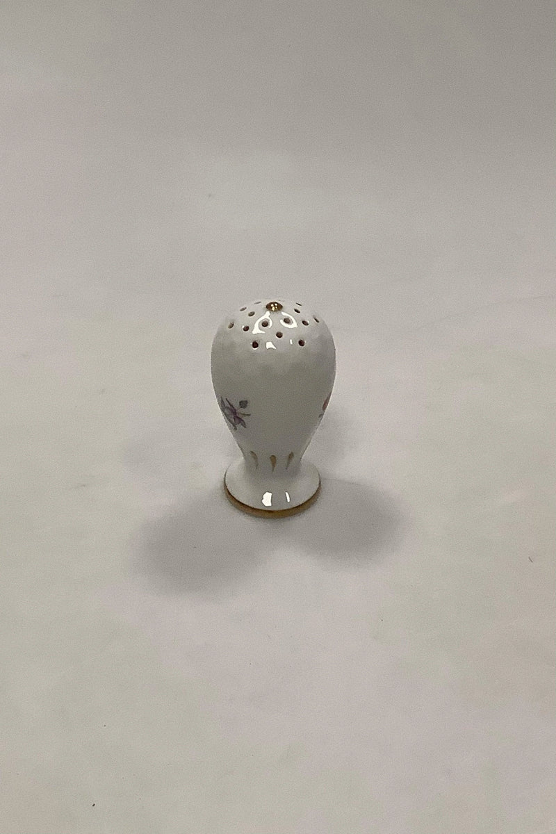 Bing og Grøndahl Saksisk Blomst, Hvid Salt -og Peberbøsse