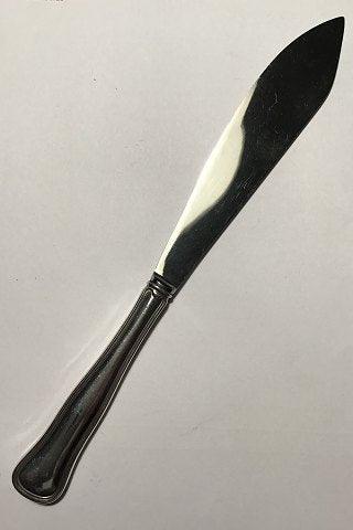 Dobbeltriflet Cohr sølvplet Lagkagekniv