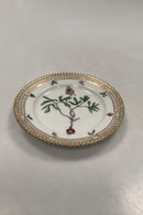 Royal Copenhagen Privat gemalt Flora Danica Kuchenteller Nr 3552