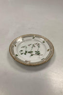 Royal Copenhagen Privat gemalt Flora Danica Kuchenteller Nr 3552