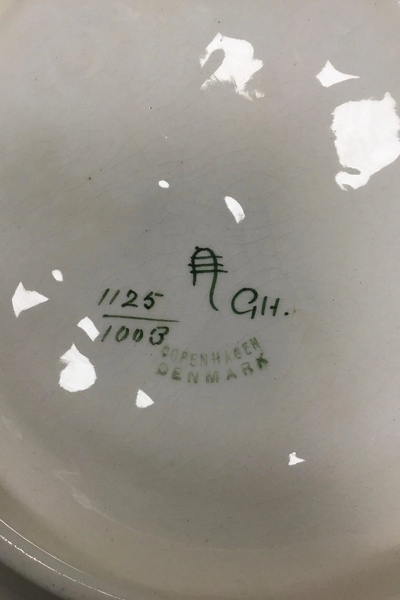 Aluminia Stor Juleplatte fra 1917