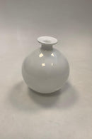 Holmegaard Carnaby Moderne Kuglevase i hvid