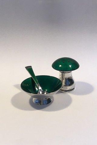 Egon Lauridsen Sterling Sølv Salt og Peber sæt