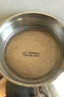 ELA Denmark Sterling sølv Salt Dish with yellow Enamel