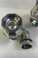 Engelsk Sterling Sølv Salt/Peber bøsser