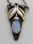 Evald Nielsen スターリングシルバー・ペンダント（ストーン付き